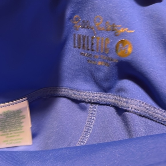 Lilly Pulitzer Weekender Luxletic How You Like Me Prowl Blue NWT Sz M - Picture 11 of 11